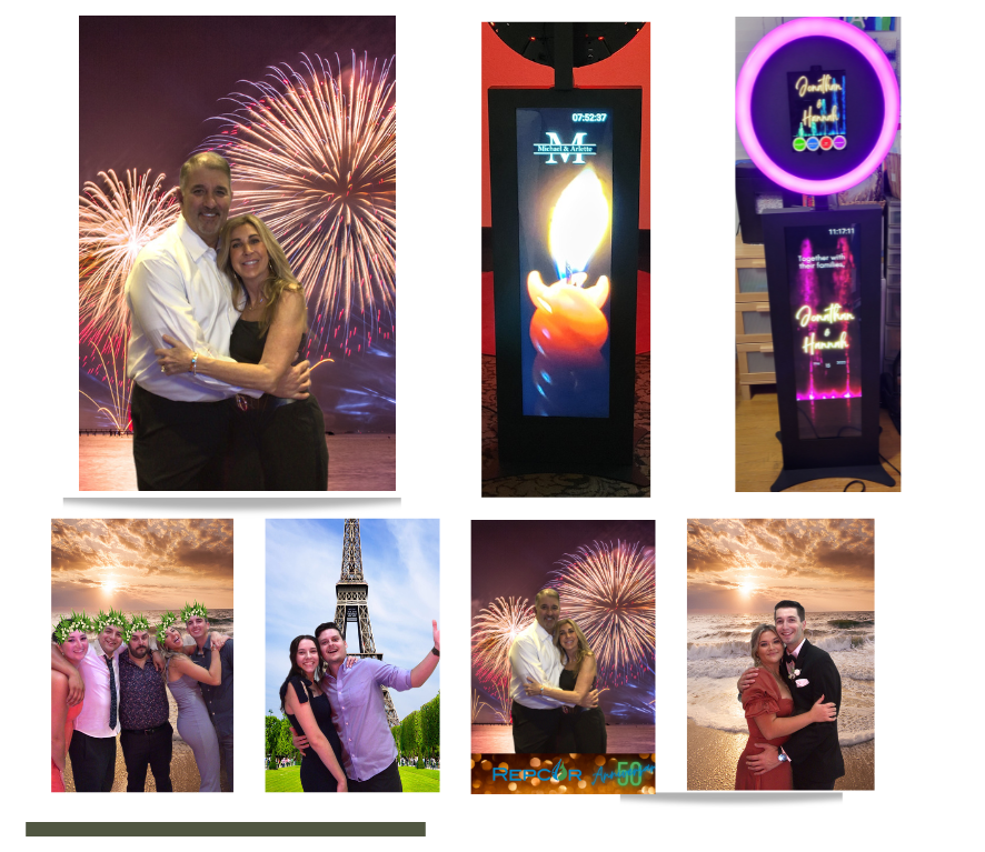 You can treat your guests to a fun photo experience to commemorate the night! Photos are sent right to your email, ready to post on social media!